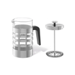 Segos Premium Brushed Steel French Press Coffee Maker - 1L Capacity