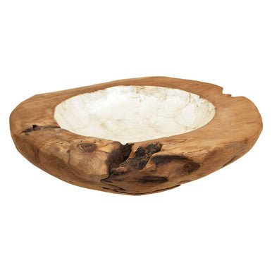 Seraya Coco Shell Wooden Bowl