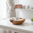 Seraya Teak Wood Bowl