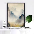 Set of 3 Framed Pictures | Set of 3 Asian Inspired Wall art Prints