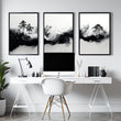 Set of 3 Framed Wall Art | Set of 3 Asian Inspired Wall art Prints