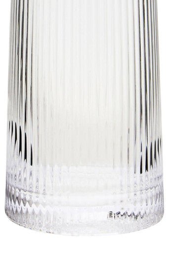 Set Of Four Eldon Ribbed Clear Hi Ball Glasses Mob Packagaing