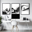 Set of Three Framed Wall Art | Set of 3 Asian Inspired Wall art Prints