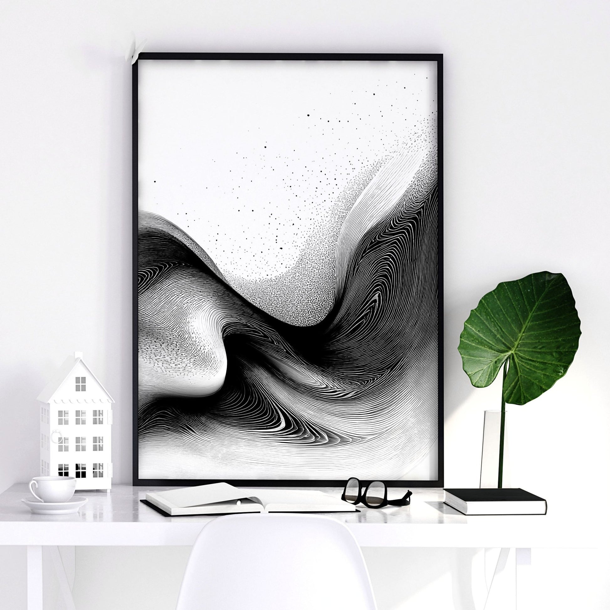 Set of Three Framed Wall Art | Set of 3 Asian Inspired Wall art Prints