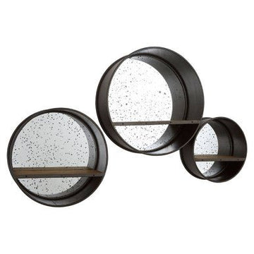 Set of Three Trinity Wall Mirrors