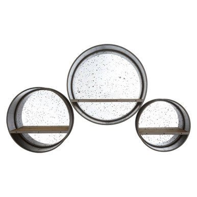 Set of Three Trinity Wall Mirrors