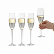 Set Of Four Apollo Champagne Glasses