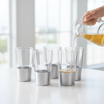 Set Of Four Apollo High Ball Glasses