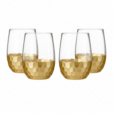 Set Of Four Astrid Glass Tumblers