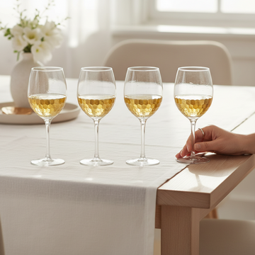 Set Of Four Astrid Small Wine Glasses