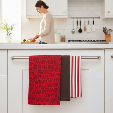 Set of Three Carnival Tea Towels
