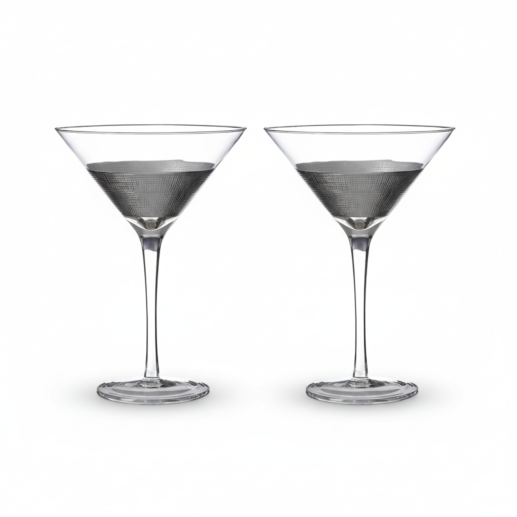 Set Of Two Apollo Cocktail Glasses
