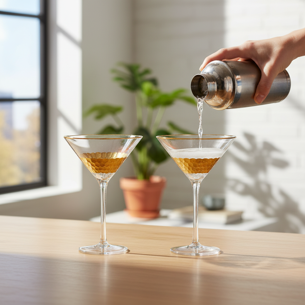 Set Of Two Astrid Cocktail Glasses