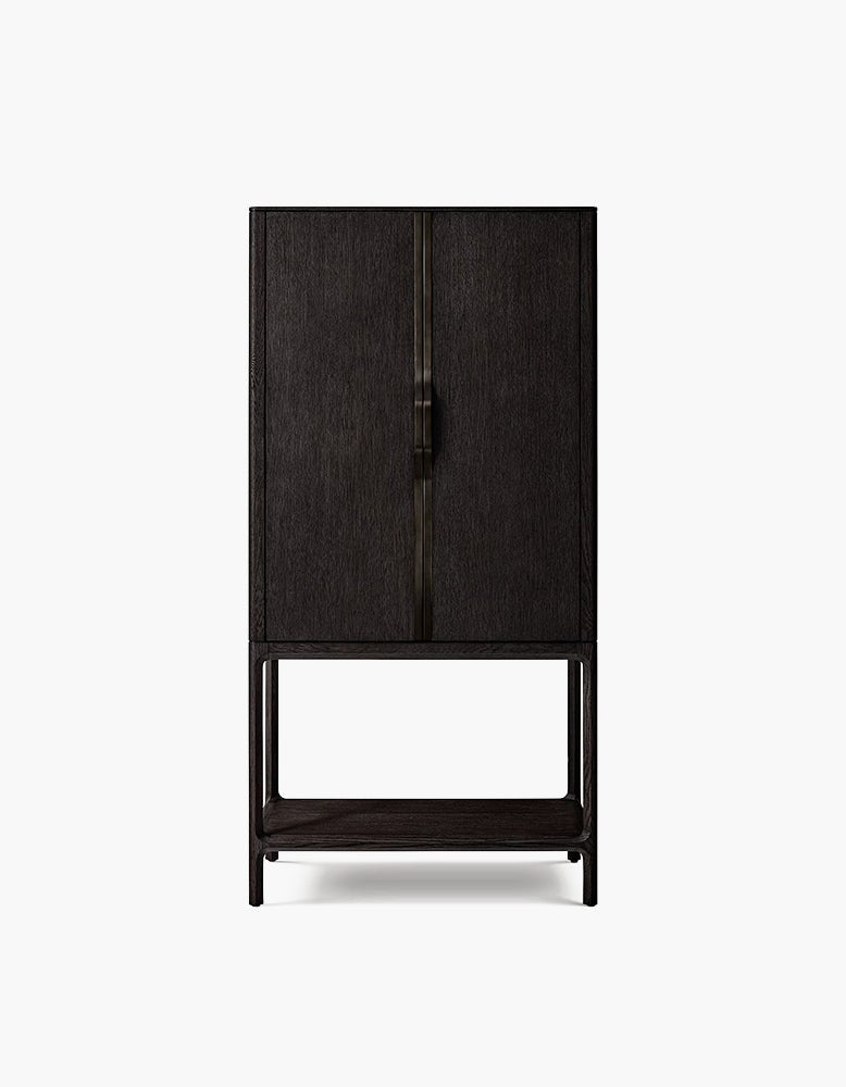 Sethi Wine Sideboard, Solid Wood