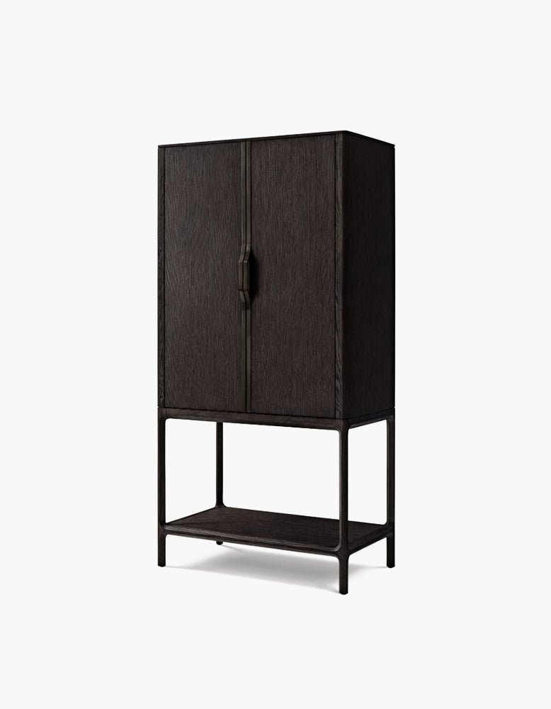 Sethi Wine Sideboard, Solid Wood