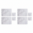 Zambie 8Pc Cork Placemats And Coasters