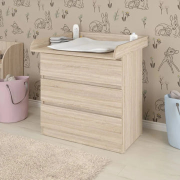 Shefa Kids 800 Universal Dresser Baby Changing Top - Oak