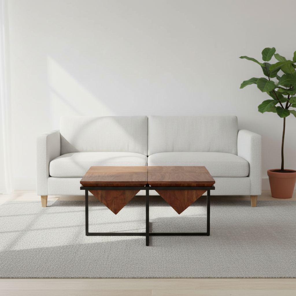 Shimla Acacia Pyramid Coffee Table