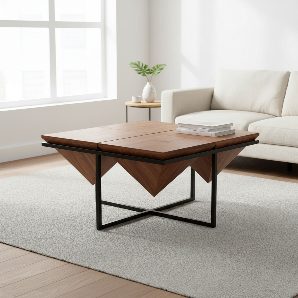 Shimla Acacia Pyramid Coffee Table