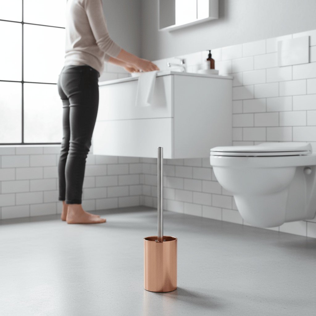Shine Toilet Brush And Holder