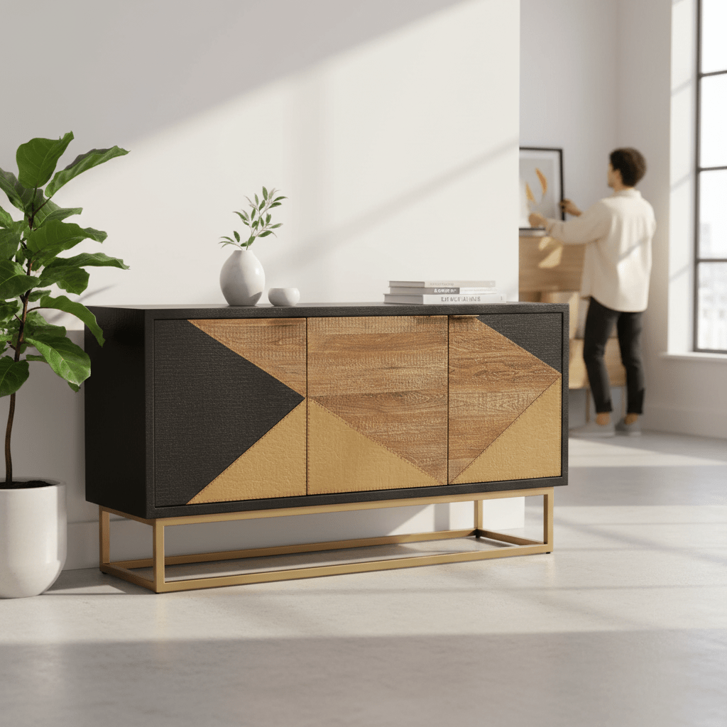 Siena Three Door Sideboard