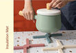 Silicone Heat Resistant Pad Foldable Non - Slip Pot Pan Mat Table Placemat Dish Plate Cross Holder Coaster Kitchen Table Trivet