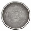 Silva Large Oak Effect Silver Bowl