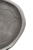 Silva Large Oak Effect Silver Bowl