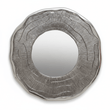 Silva Small Oak Effect Silver Wall Mirror