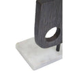 Simbolo Large Assorted Colour Metal Sculpture On Marble Base
