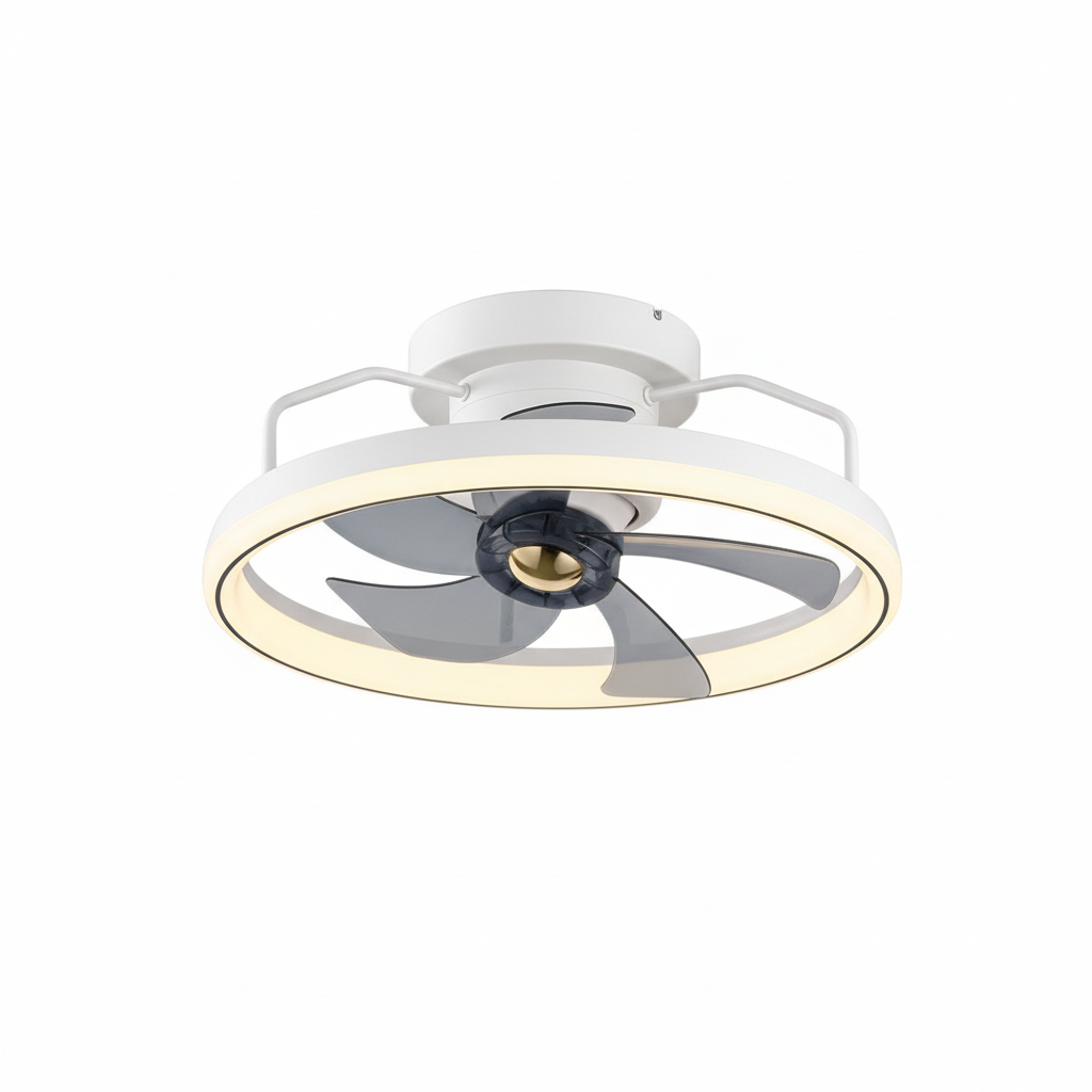 Simple Fashion Living Room Bedroom Dining Room Fan Lamp