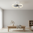 Simple Fashion Living Room Bedroom Dining Room Fan Lamp