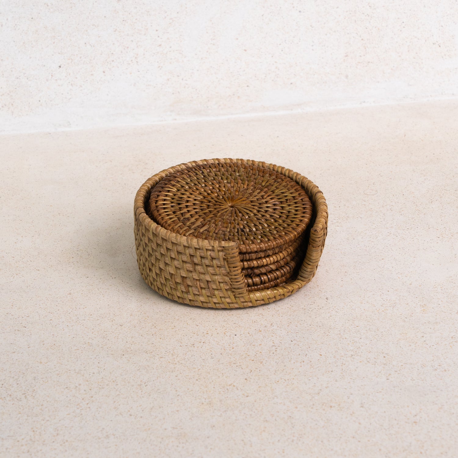 Sipi Rattan Coasters