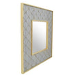 Siro Mango Wood Square Wall Mirror