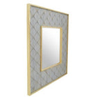 Siro Mango Wood Square Wall Mirror