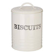 Sketch Cream Biscuit Canister