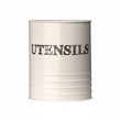 Sketch Cream Utensil Holder