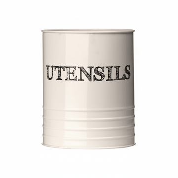 Sketch Cream Utensil Holder