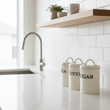 Sketch Tea Coffee And Sugar Canister Set