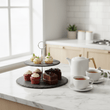 Slate 2 Tier Round Cake Stand