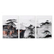 Small Framed Pictures | Set of 3 Asian Inspired Wall art Prints