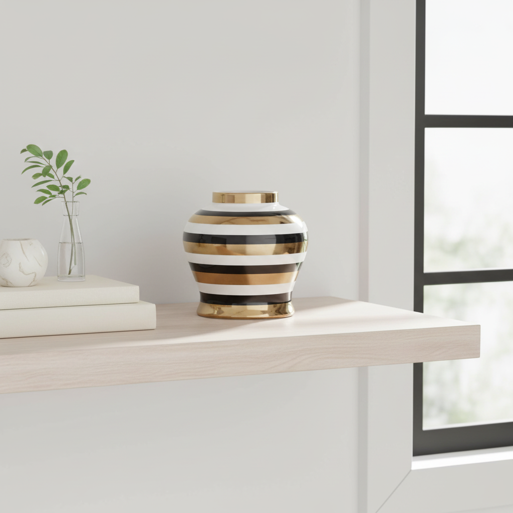 Zeina Small Ceramic Jar