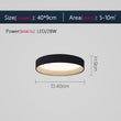 Smart Remote Control Bedroom Light Nordic Room Living Room