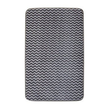 Soak Chevron Bath And Pedestal Mat Set