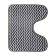 Soak Chevron Bath And Pedestal Mat Set