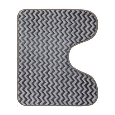 Soak Chevron Bath And Pedestal Mat Set