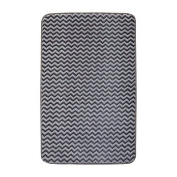 Soak Chevron Bath And Pedestal Mat Set