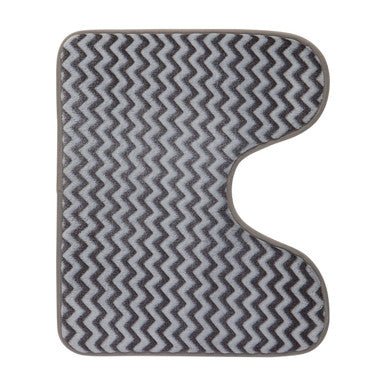Soak Chevron Bath And Pedestal Mat Set