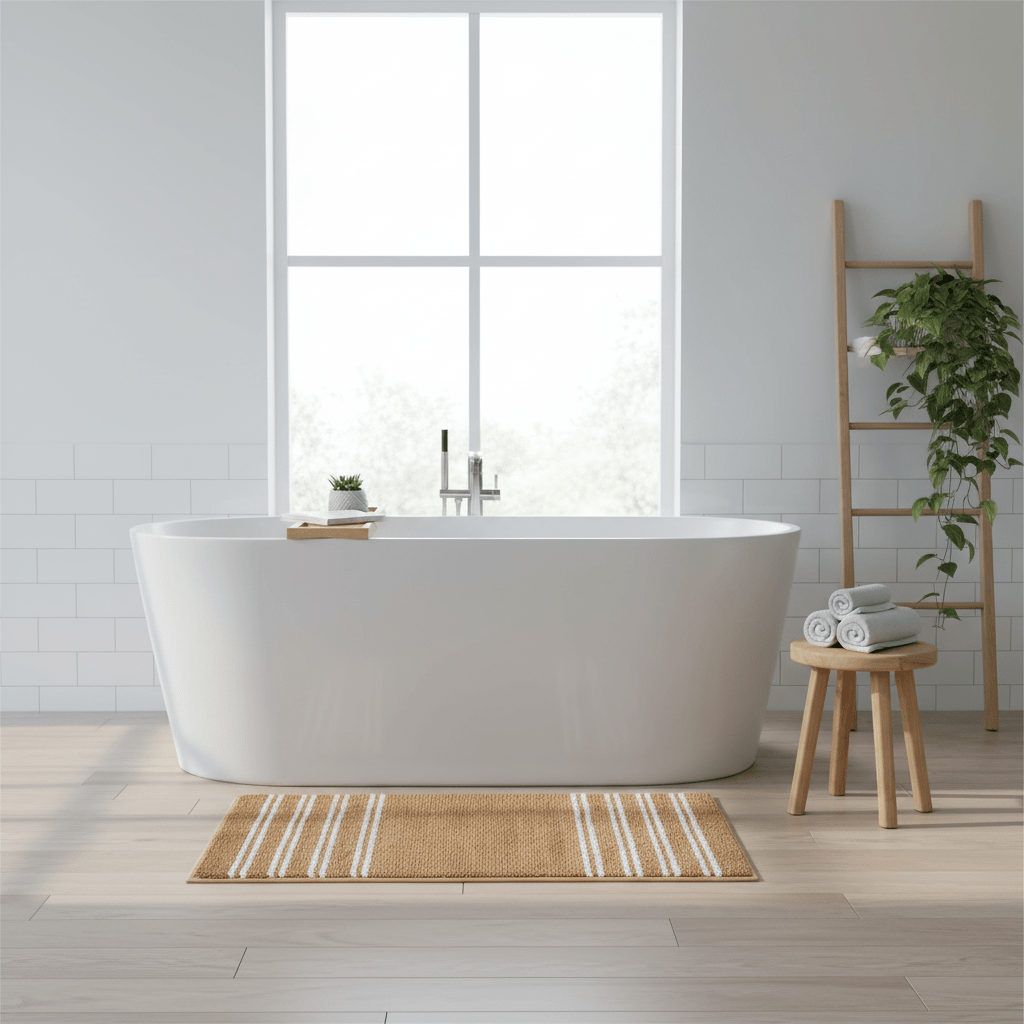 Soak Large Camel Bath Mat