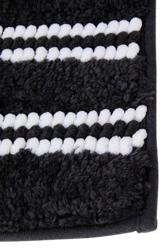 Soak Large Charcoal Grey Bath Mat